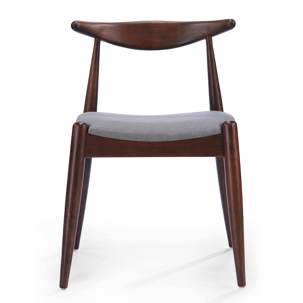 Francie Mid-Century Modern Dining Chairs (Set of 2) by Christopher Knight Home - 20.50 W x 20.25 L x 29.75 H
