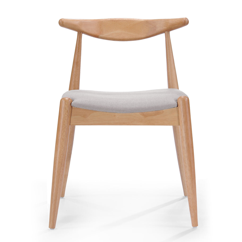 Francie Mid-Century Modern Dining Chairs (Set of 2) by Christopher Knight Home - 20.50 W x 20.25 L x 29.75 H