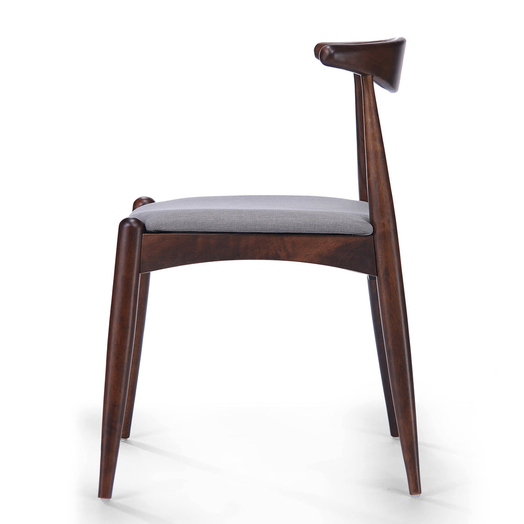 Francie Mid-Century Modern Dining Chairs (Set of 2) by Christopher Knight Home - 20.50 W x 20.25 L x 29.75 H