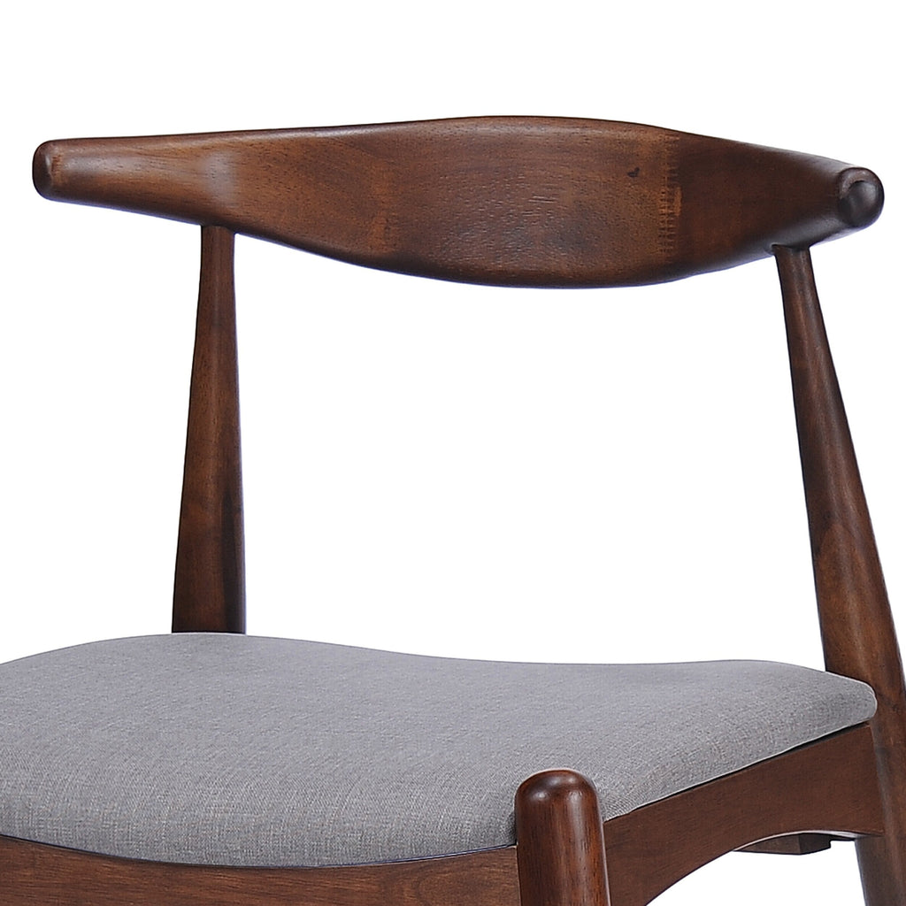 Francie Mid-Century Modern Dining Chairs (Set of 2) by Christopher Knight Home - 20.50 W x 20.25 L x 29.75 H