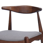Francie Mid-Century Modern Dining Chairs (Set of 2) by Christopher Knight Home - 20.50 W x 20.25 L x 29.75 H