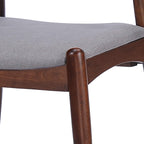 Francie Mid-Century Modern Dining Chairs (Set of 2) by Christopher Knight Home - 20.50 W x 20.25 L x 29.75 H