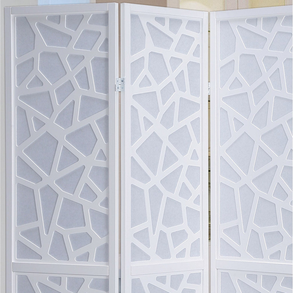 Roundhill Furniture Giyano 4-panel Screen Room Divider