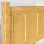 Grain Wood Furniture Shaker Solid Wood Panel Platform Bed