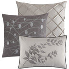 Nanshing Caspa 7 Piece Chic Leaf Design Comforter Set