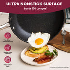 Granitestone 20 Piece Nonstick Pots and Pans Cookware and Bakeware Set