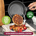Granitestone Pro Premier Hard Anodized 13 Piece Nonstick Cookware Set