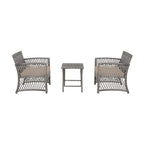 Heritage Outdoor 3-piece Wicker Bistro Patio Set