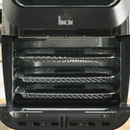 HOMCOM Large Air Fryer Oven with Family Size, Countertop Oven Cooking Gift - 12.5 x 13.25 x 14.5