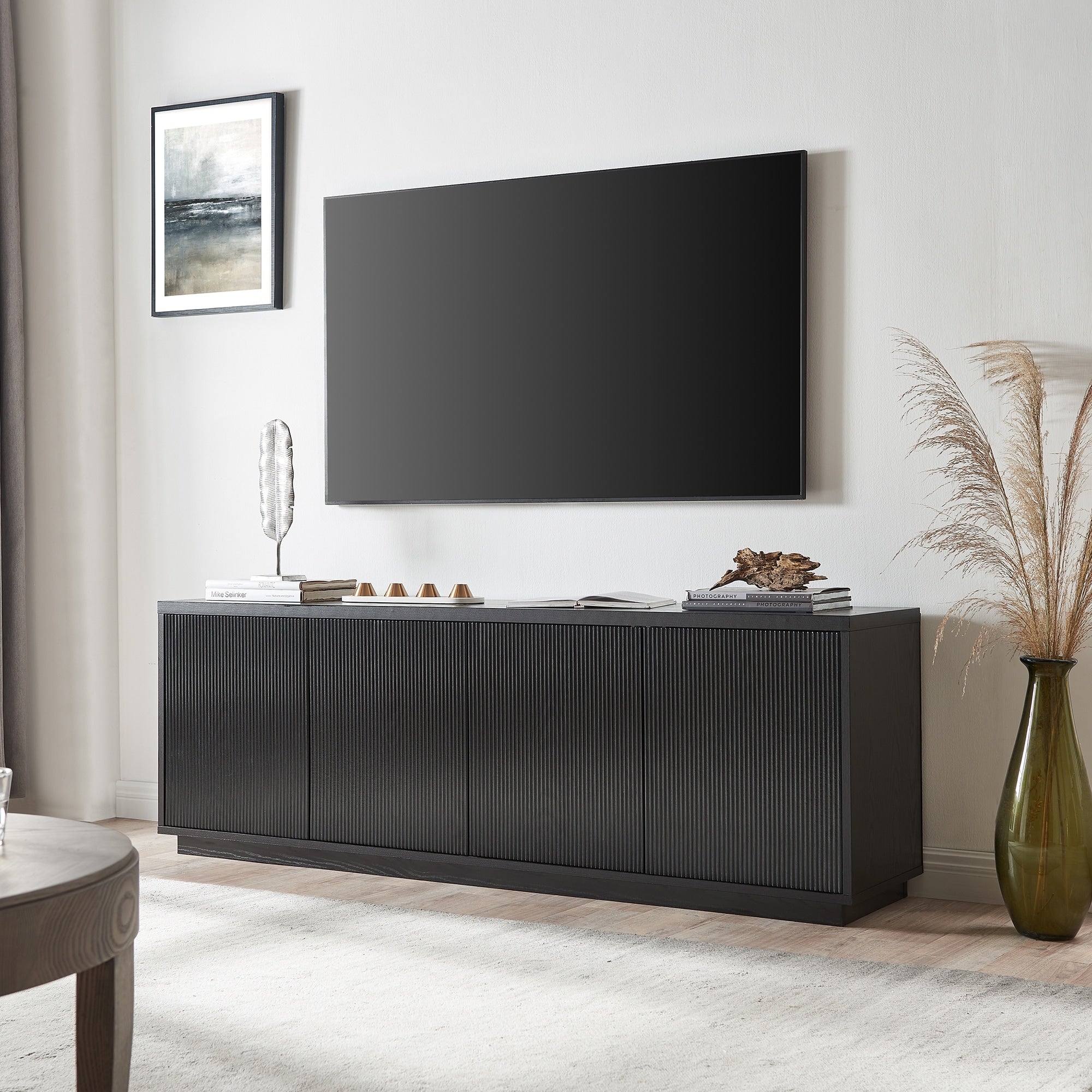 Hanson Rectangular TV Stand for TV's up to 75