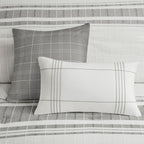 Harbor House Morgan 6 Piece Cotton Jacquard Oversized Comforter Set