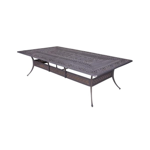 Manasquan 13-piece Gunmetal Aluminum Dining Set by Havenside Home