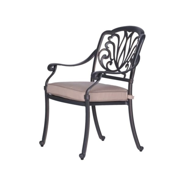 Manasquan 13-piece Gunmetal Aluminum Dining Set by Havenside Home