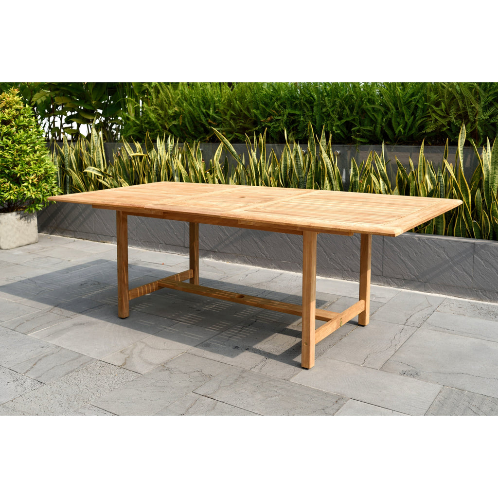 Amazonia 11 piece FSC Certified Teak Wood Outdoor Patio Dining Set - Seats 10 - 11 Piece