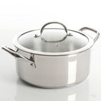 Heavy Duty Stainless Steel Cookware 10 Piece Set