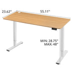 Homall Electric Height Adjustable Standing Office Desk