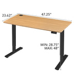 Homall Electric Height Adjustable Standing Office Desk