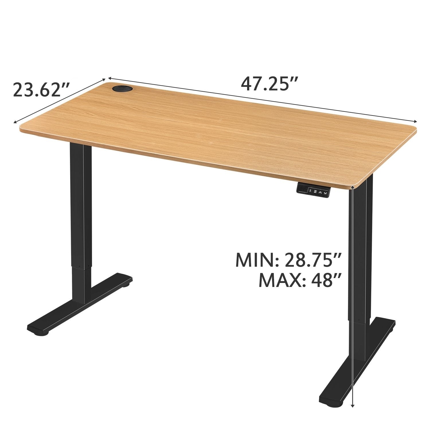 Homall Electric Height Adjustable Standing Office Desk