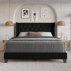 Homer Tufted Upholstered Panel Bed