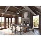 Hunter 52 Canyon Ridge Indoor / Outdoor Ceiling Fan LED Light, Handheld Remote - Farmhouse, Rustic, Industrial