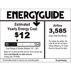 Hunter 52 Canyon Ridge Indoor / Outdoor Ceiling Fan LED Light, Handheld Remote - Farmhouse, Rustic, Industrial