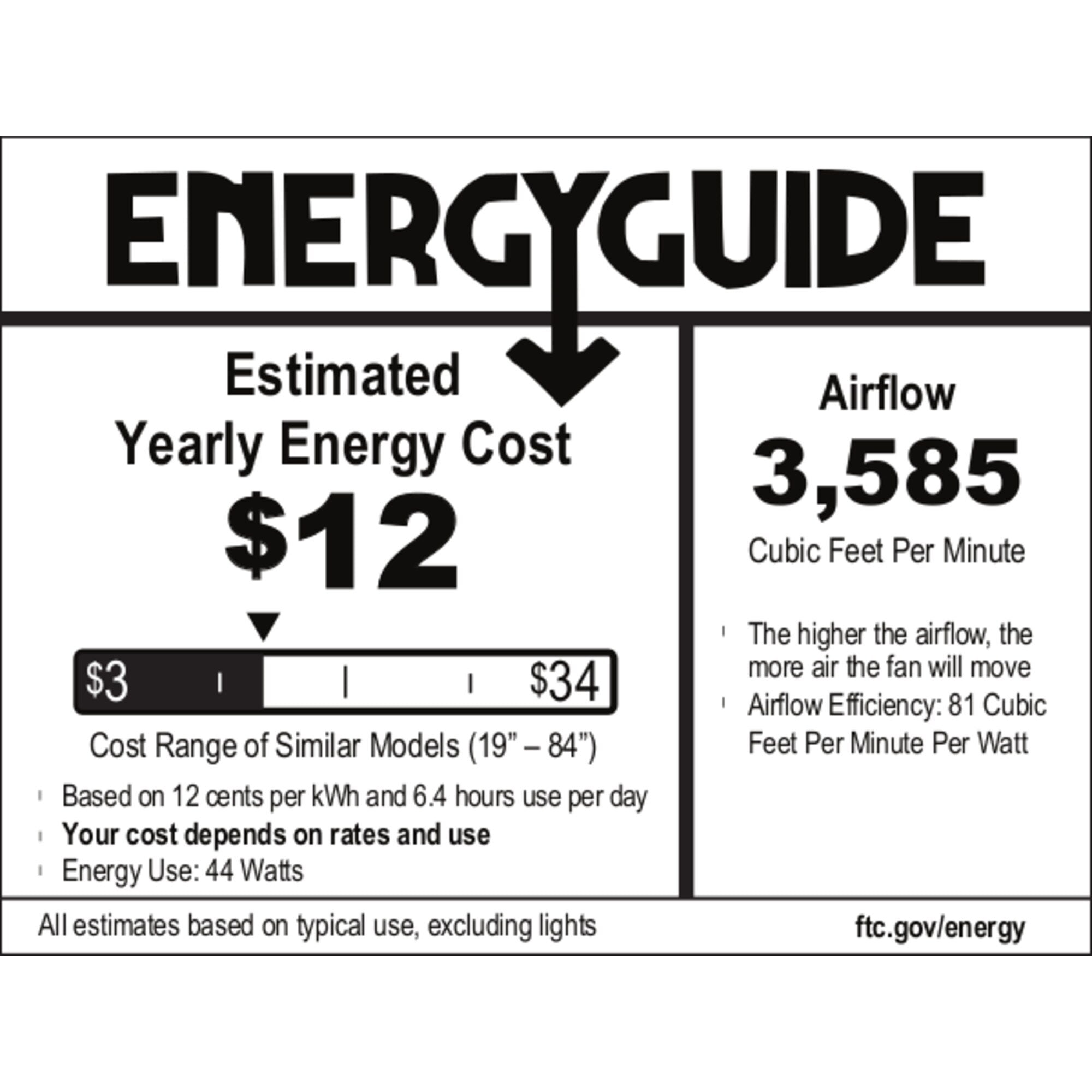 Hunter 52 Canyon Ridge Indoor / Outdoor Ceiling Fan LED Light, Handheld Remote - Farmhouse, Rustic, Industrial