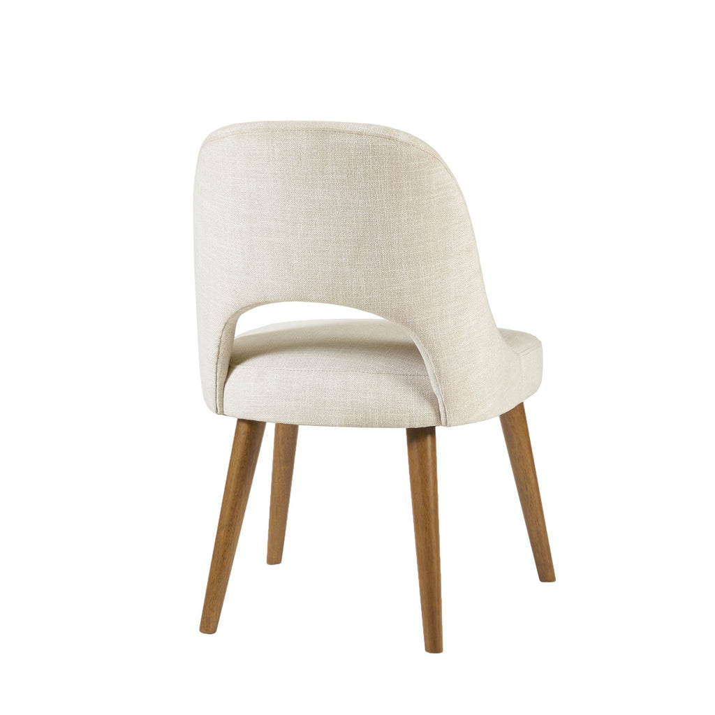 INK IVY Nola Upholstered Dining Side Chairs with Cutout Back design (Set of 2)