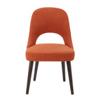 INK IVY Nola Upholstered Dining Side Chairs with Cutout Back design (Set of 2)
