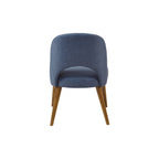 INK IVY Nola Upholstered Dining Side Chairs with Cutout Back design (Set of 2)