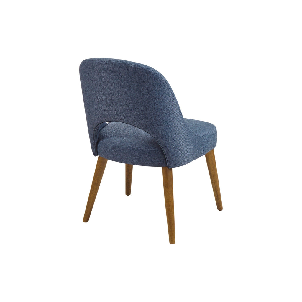 INK IVY Nola Upholstered Dining Side Chairs with Cutout Back design (Set of 2)