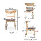 Idalia Mid-century Modern Dining Chairs (Set of 4) by Christopher Knight Home