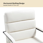 Joseph Modern Task Faux Leather Chair with Tilt Lock and Center Tilt by HULALA HOME