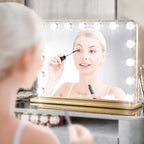 Keonjinn LED Makeup Hollywood Vanity Mirror with 15/18 LED Lights