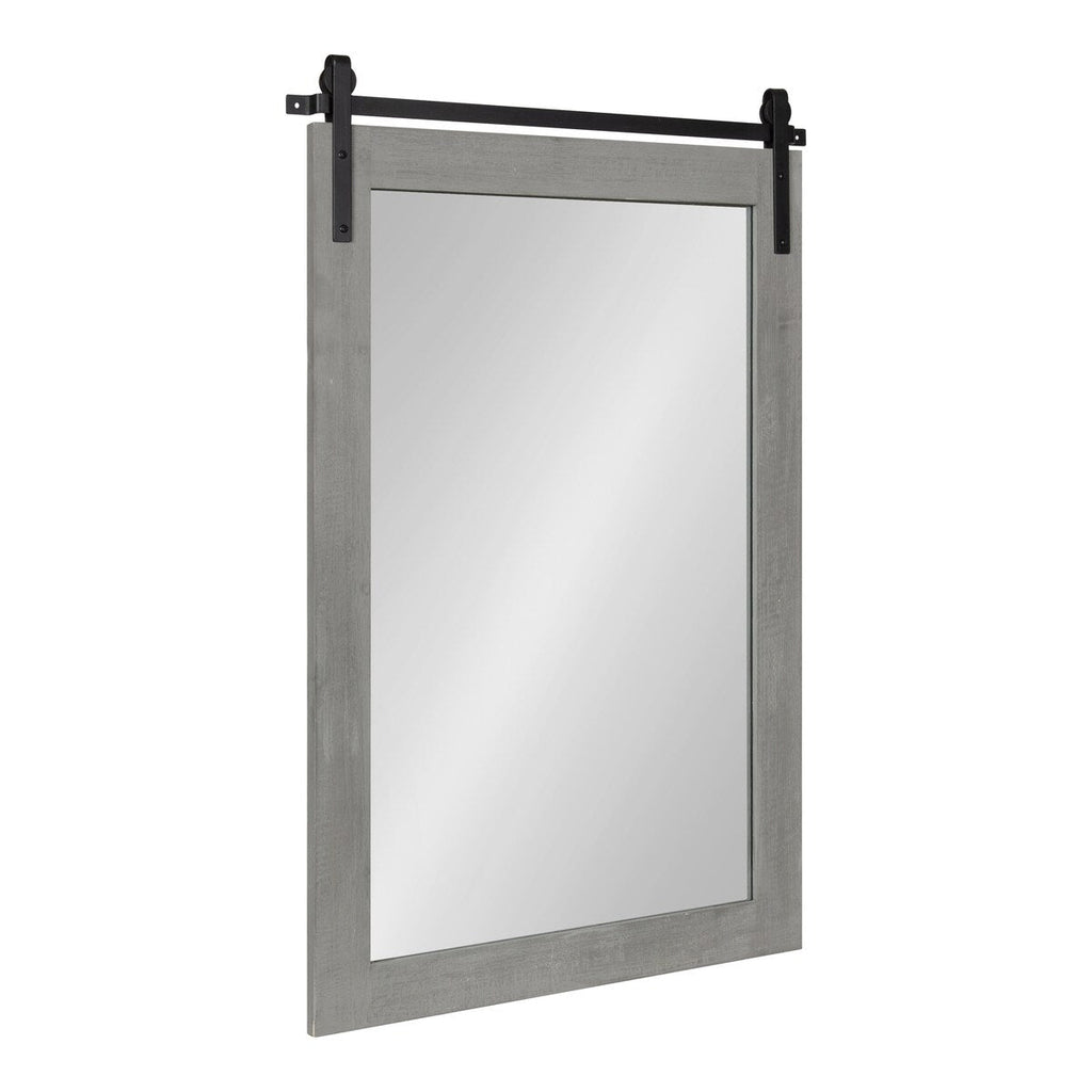 Kate and Laurel Cates Rustic Rectangular Wall Mirror