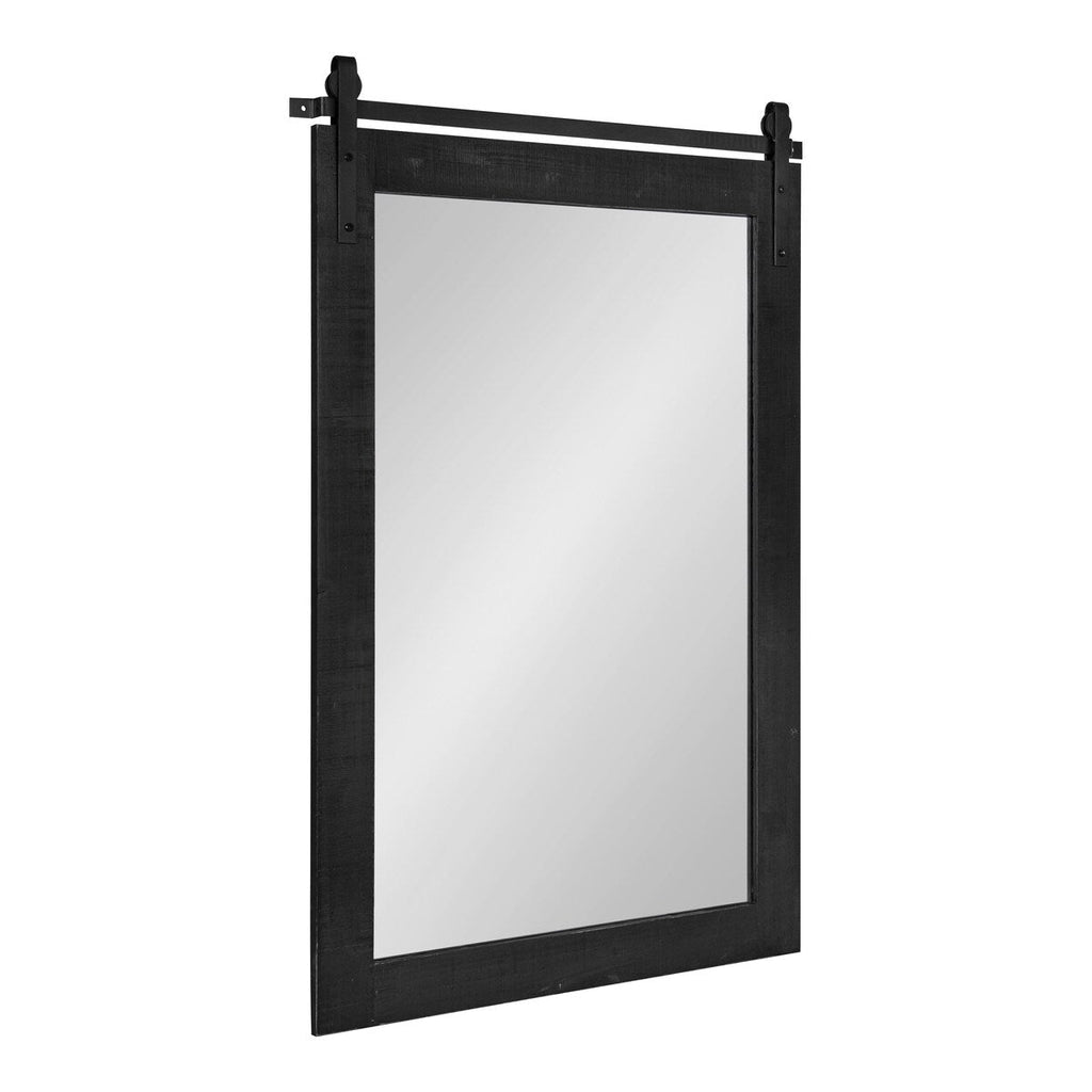 Kate and Laurel Cates Rustic Rectangular Wall Mirror