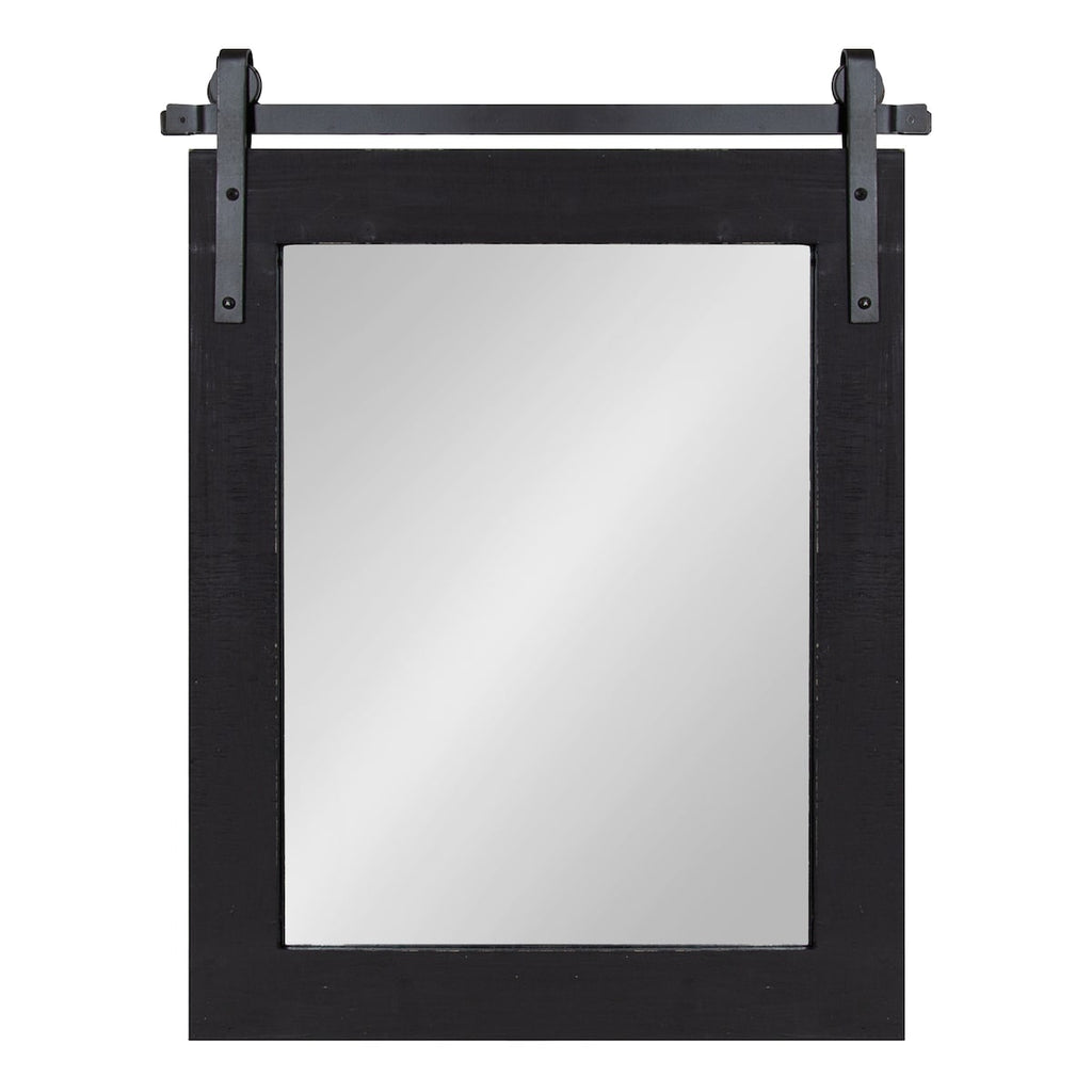 Kate and Laurel Cates Rustic Rectangular Wall Mirror