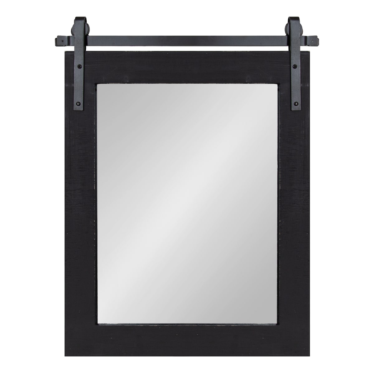 Kate and Laurel Cates Rustic Rectangular Wall Mirror