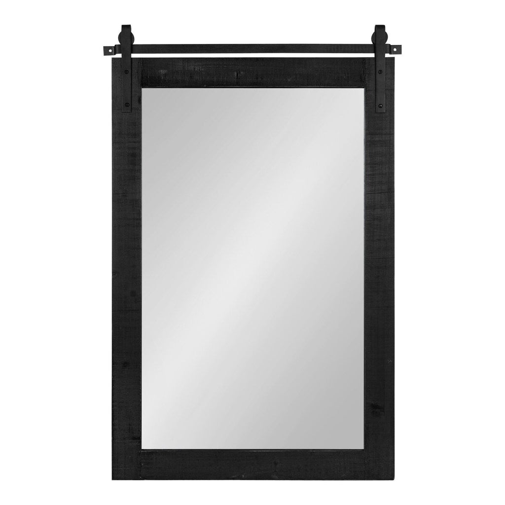 Kate and Laurel Cates Rustic Rectangular Wall Mirror