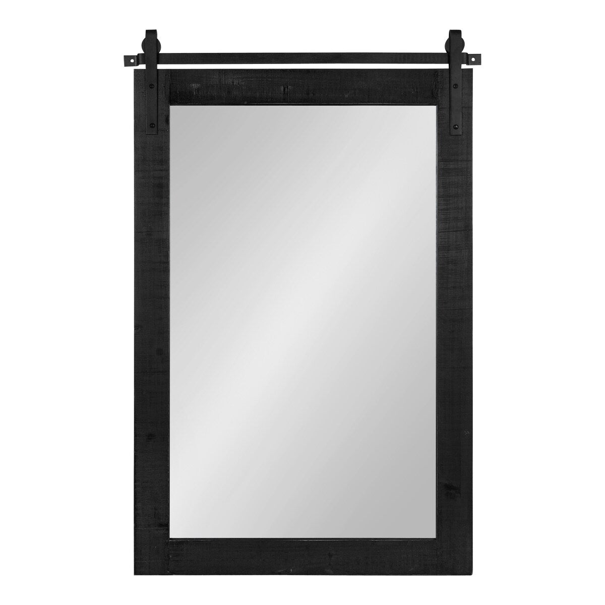 Kate and Laurel Cates Rustic Rectangular Wall Mirror