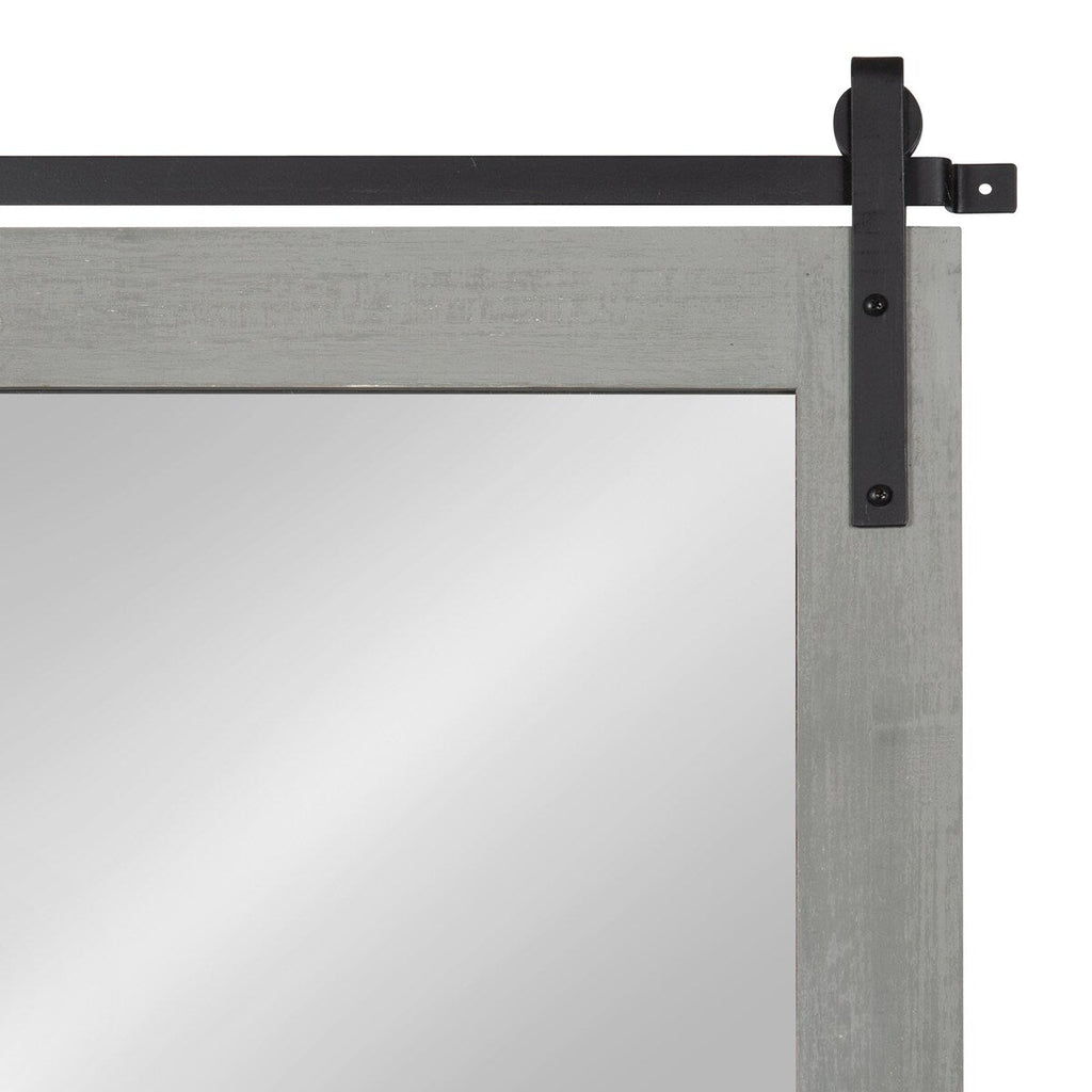 Kate and Laurel Cates Rustic Rectangular Wall Mirror