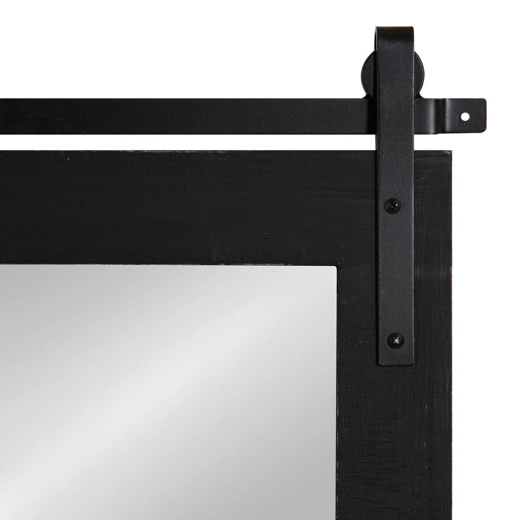 Kate and Laurel Cates Rustic Rectangular Wall Mirror