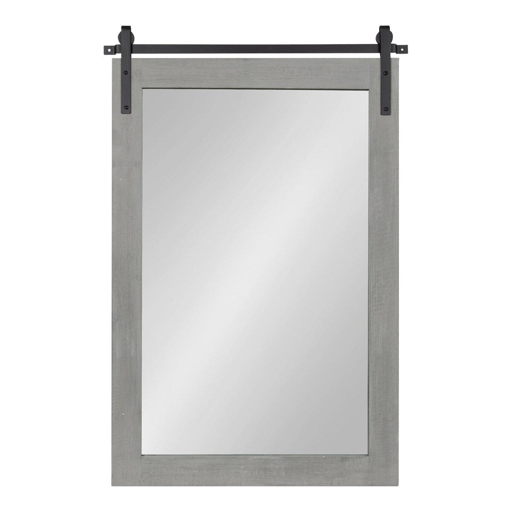Kate and Laurel Cates Rustic Rectangular Wall Mirror
