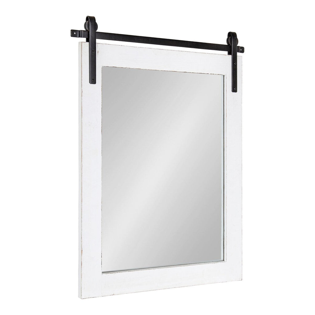 Kate and Laurel Cates Rustic Rectangular Wall Mirror