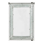 Kate and Laurel Deely Wood and Metal Wall Mirror
