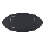 Kate and Laurel Leanna Scalloped Oval Wall Mirror