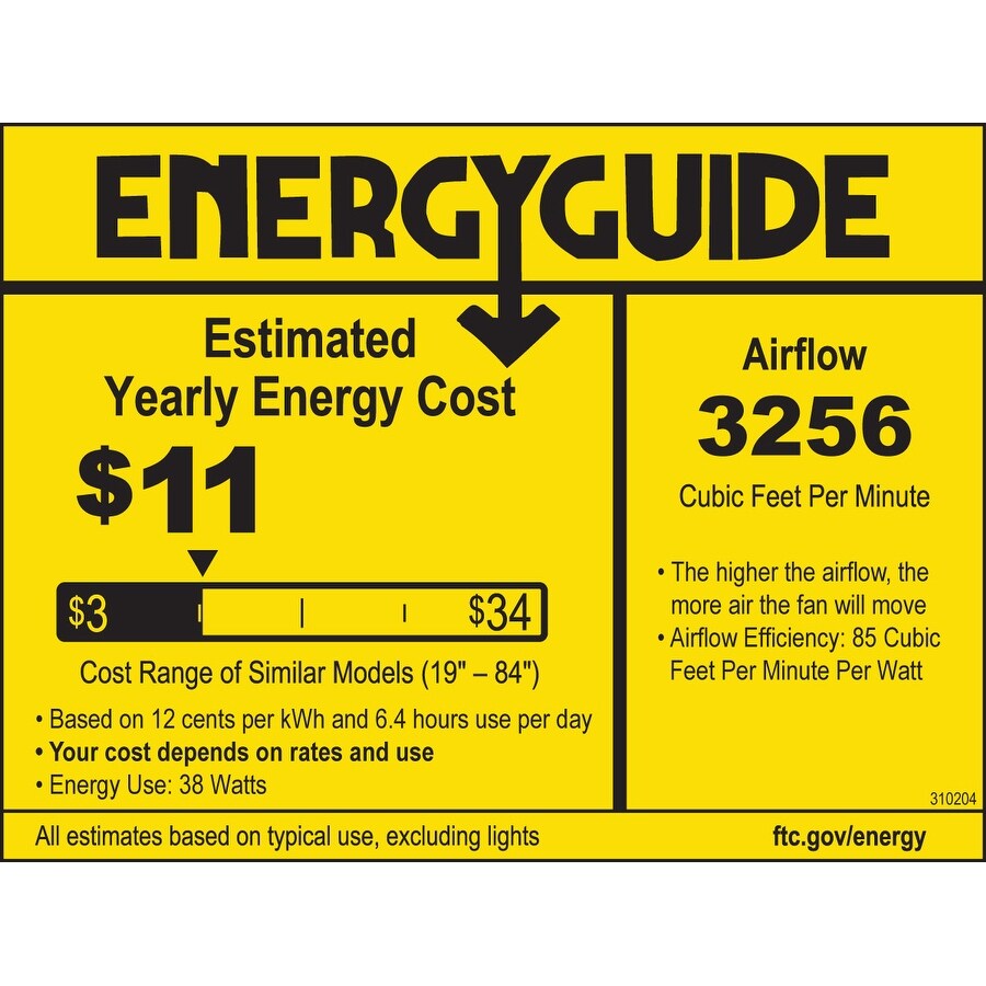 Kichler Cameron 52 5 Blade LED Ceiling Fan with Remote Control