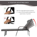 Kullavik 3-PiecesOutdoor Chaise Lounge Set