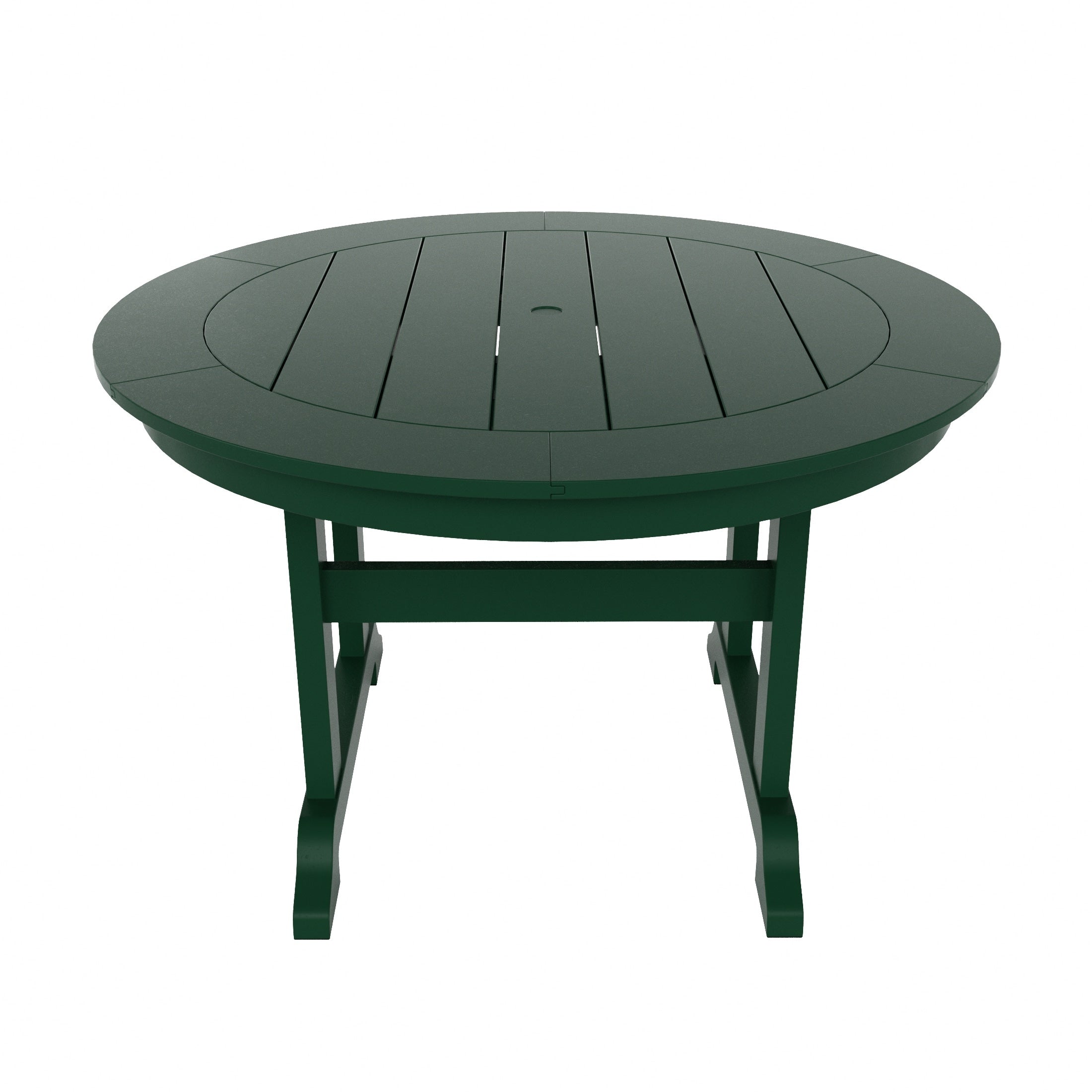 Polytrends Laguna Hdpe All Weather Outdoor Patio Dining Set with Round Table, Armchairs (5-Piece Set)
