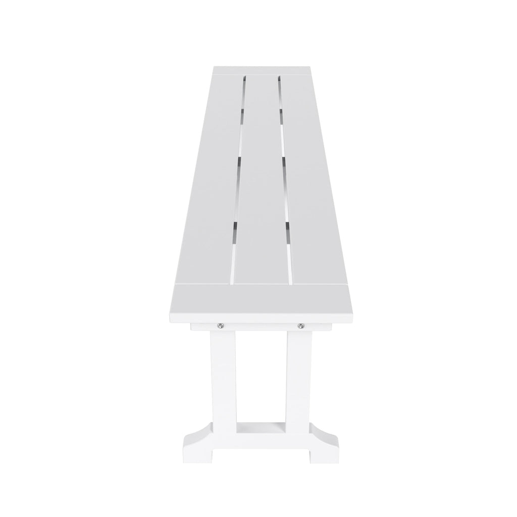 Polytrends Laguna Hdpe All Weather Outdoor Patio 65 Bench