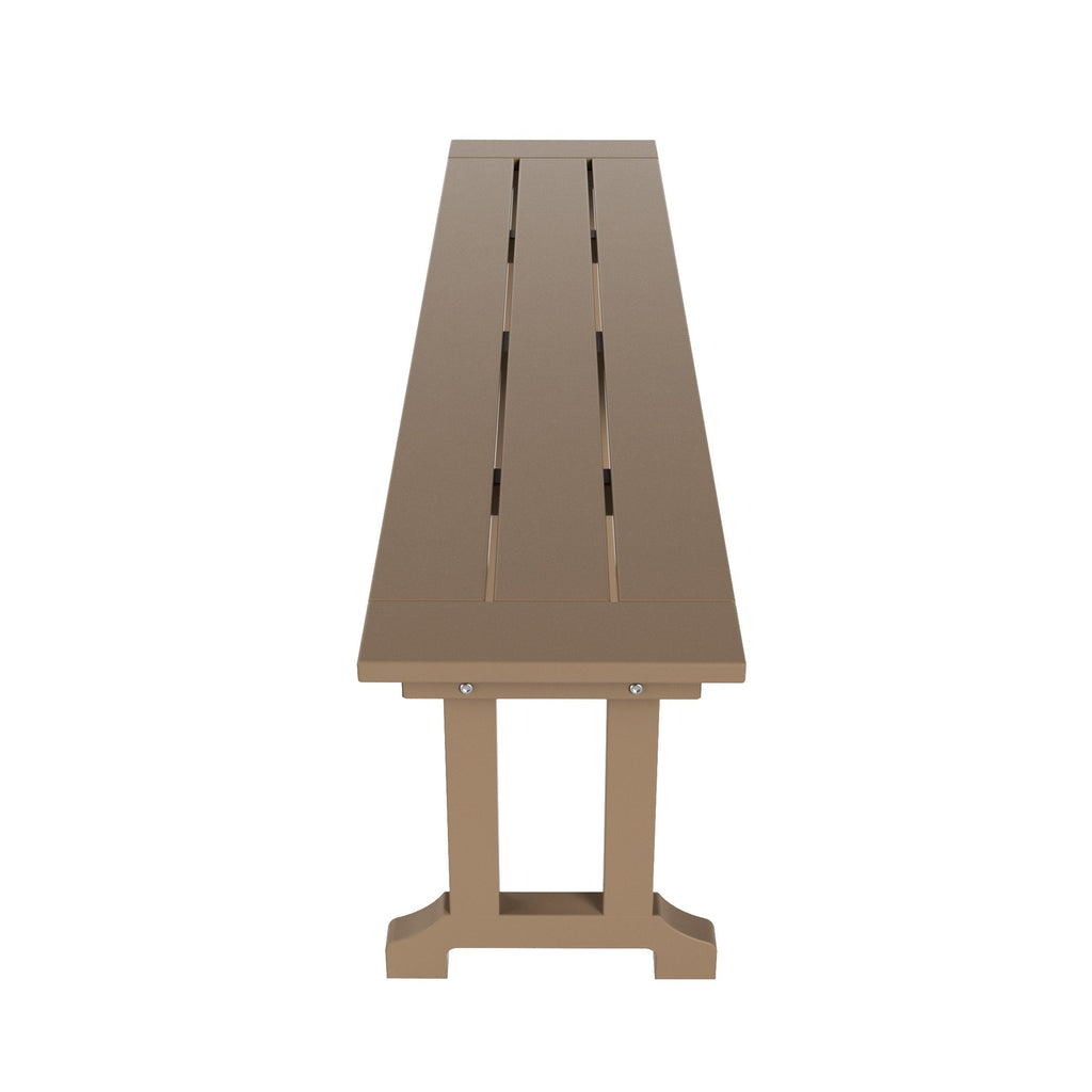 Polytrends Laguna Hdpe All Weather Outdoor Patio 65 Bench